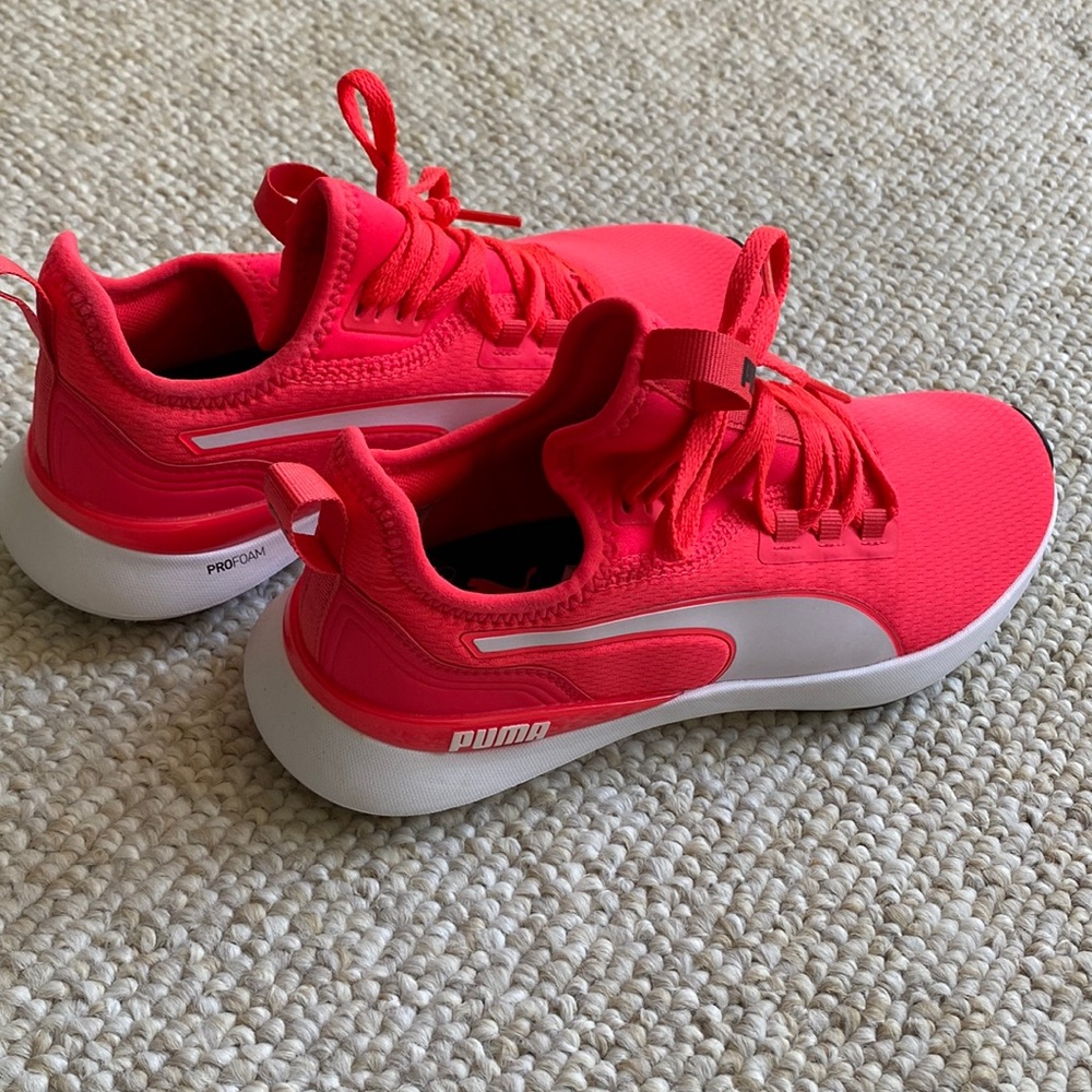 Puma red pro foam sneakers